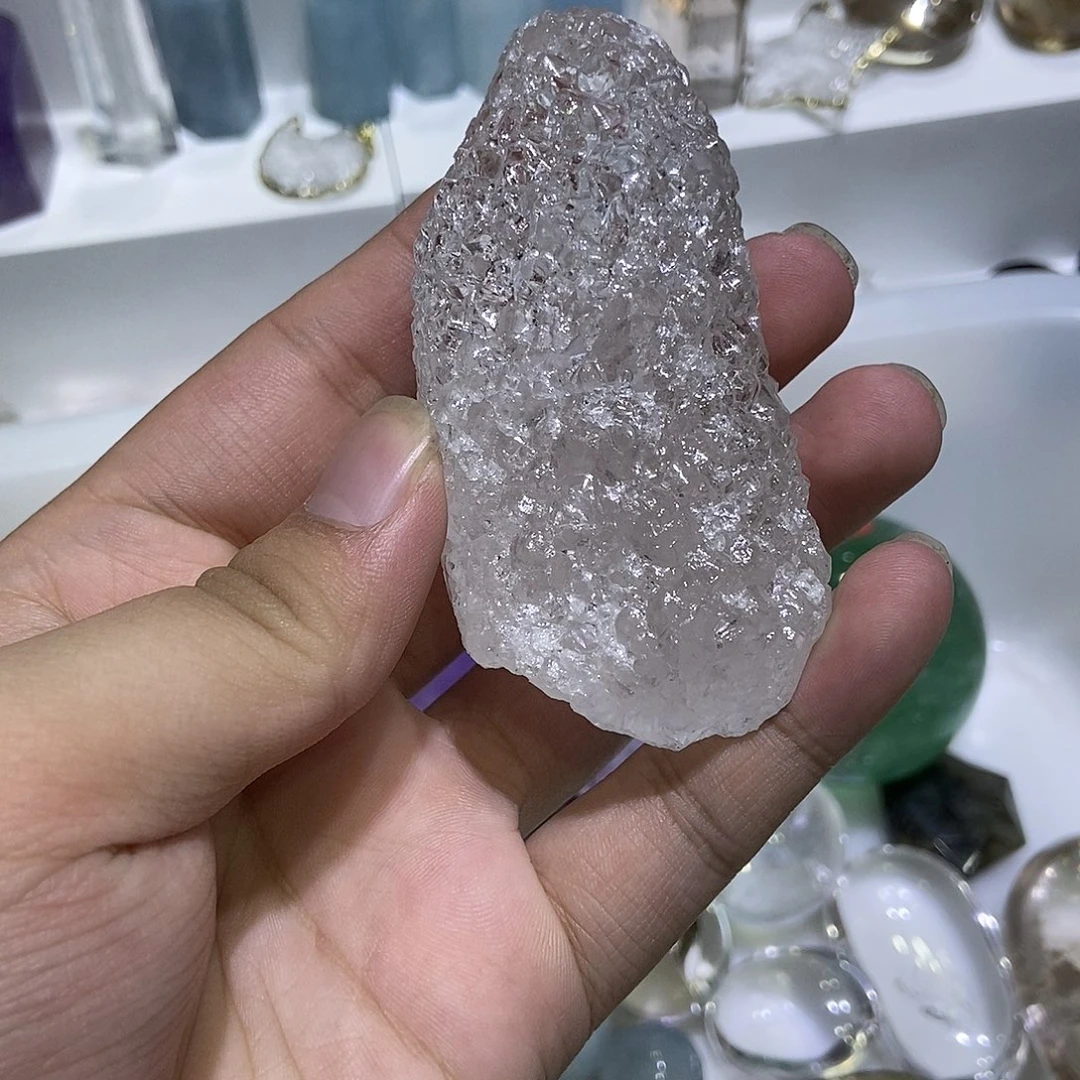 水晶未镶嵌珠宝半成品