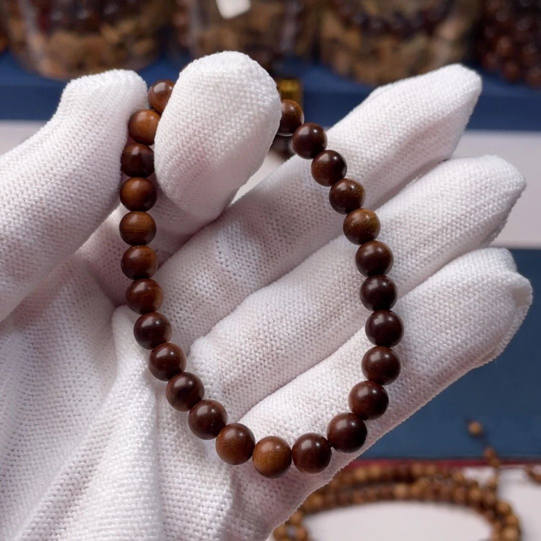檀香木手串/手链印度老山檀香焦糖香0.6
