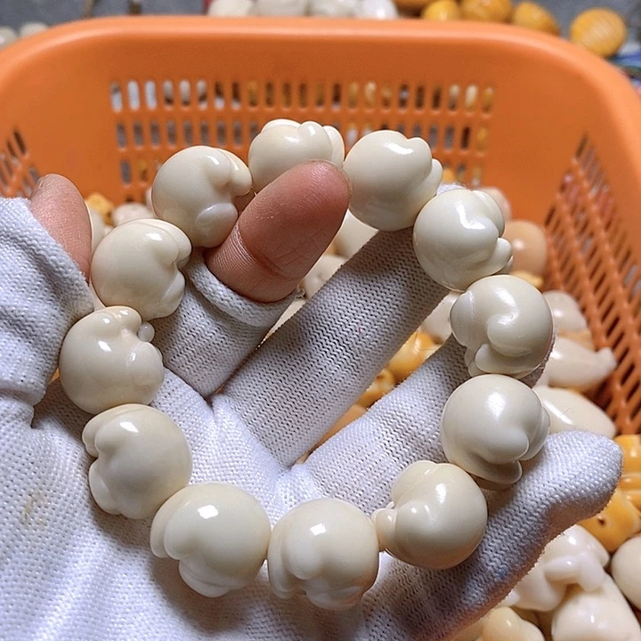 文玩核桃手串小**沉猫爪手串瑕疵款