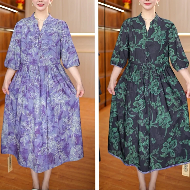 6835-43 新款时尚休闲连衣裙