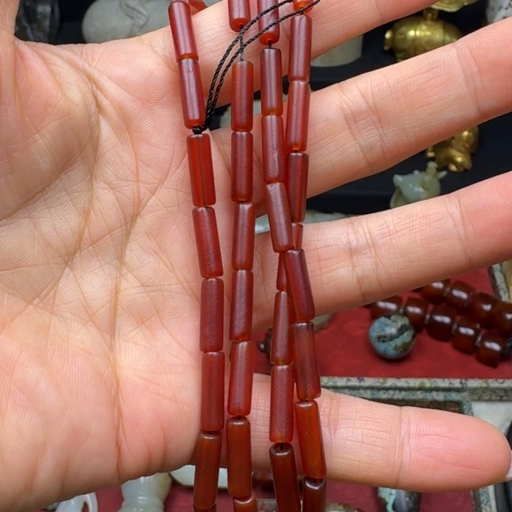 手链未镶嵌和田玉（糖玉）