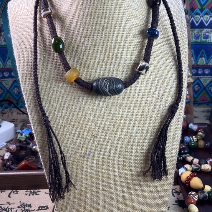 玛瑙/玉髓未镶嵌颈饰