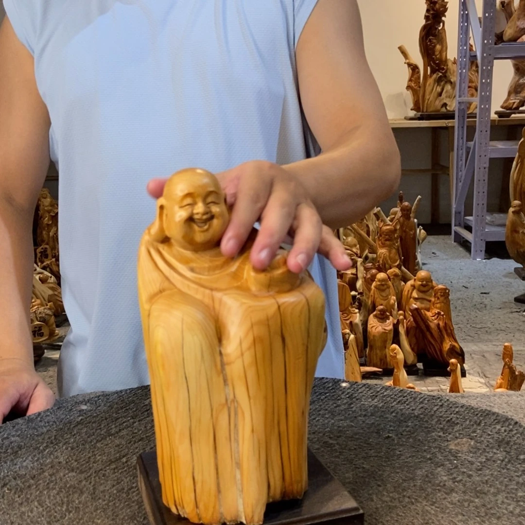 柏木（崖柏）太行崖柏根雕摆件