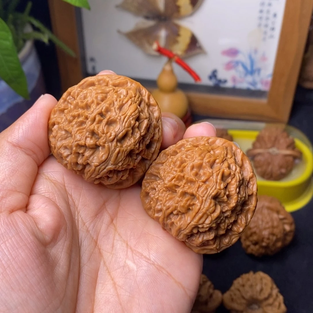 文玩核桃把件41水龙纹