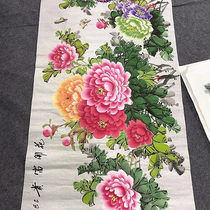 国画国画作品手绘