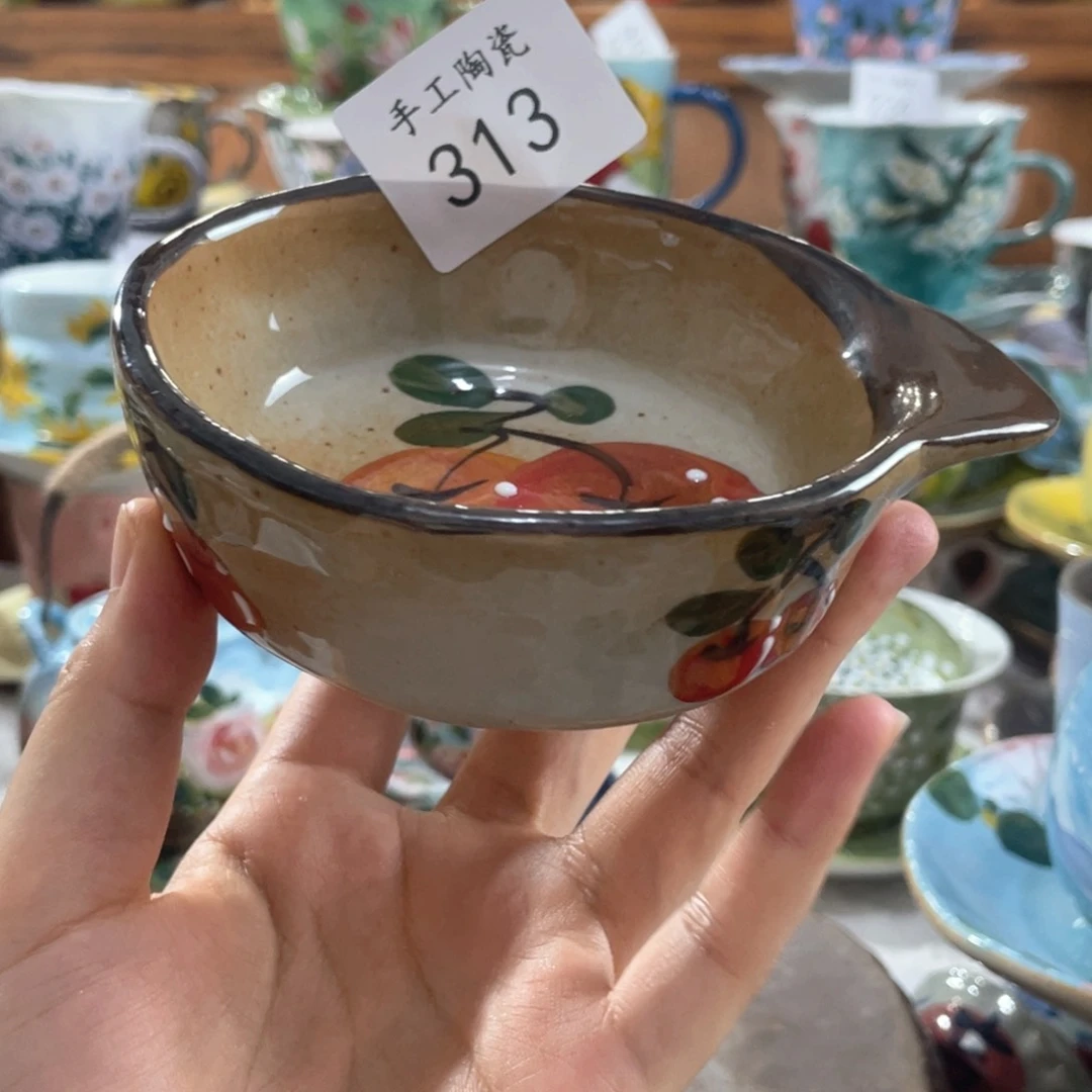 景德镇手工陶瓷碟313