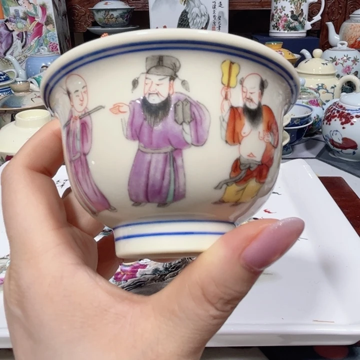 景德镇陶瓷茶具主人杯茶壶