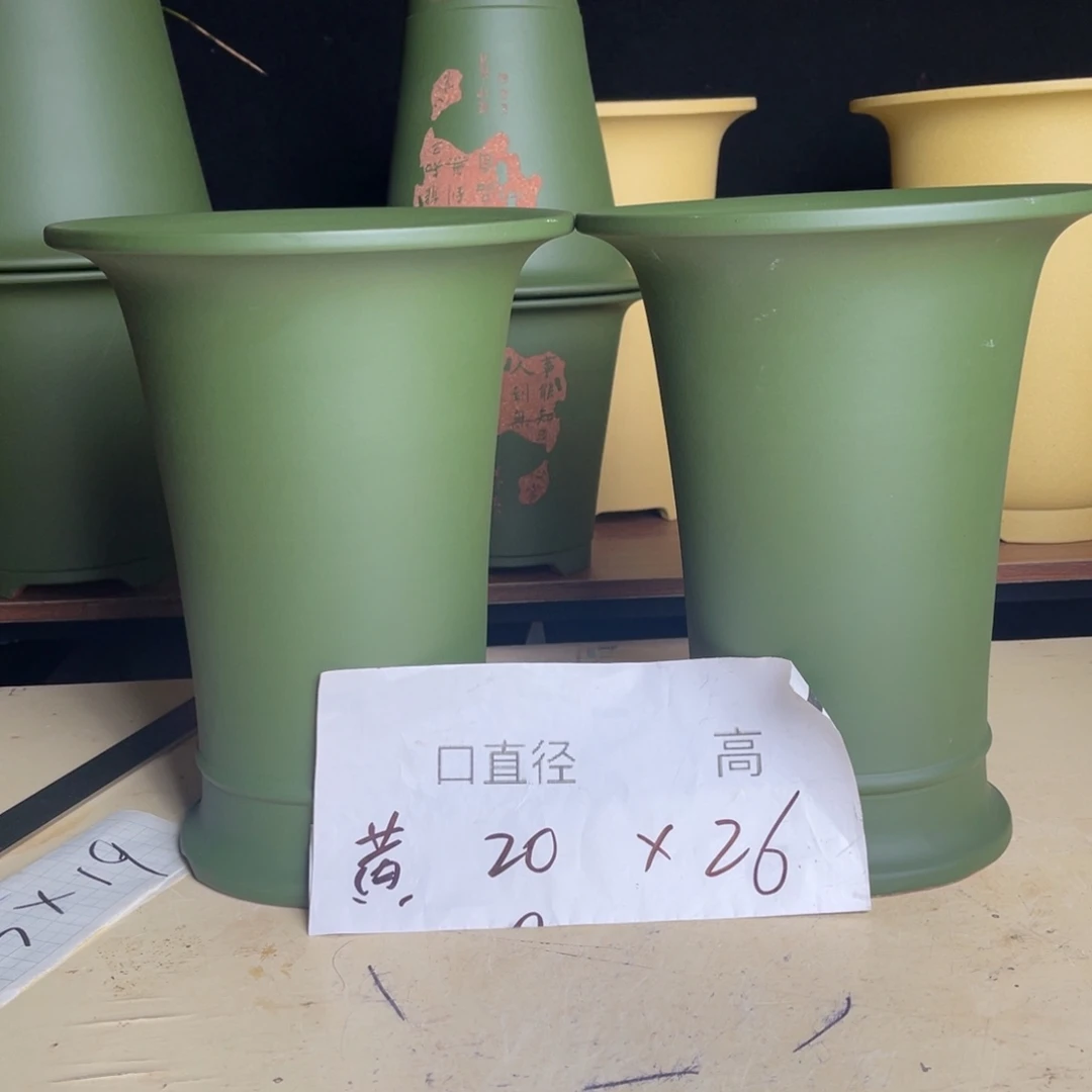 宜兴原矿紫砂花盆