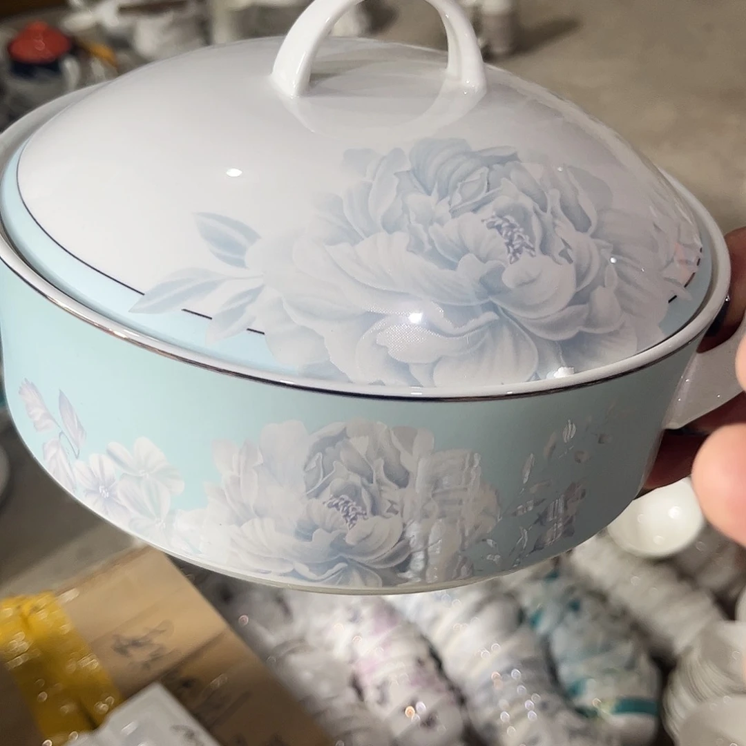 瓷片月光锅一个微瑕微瑕