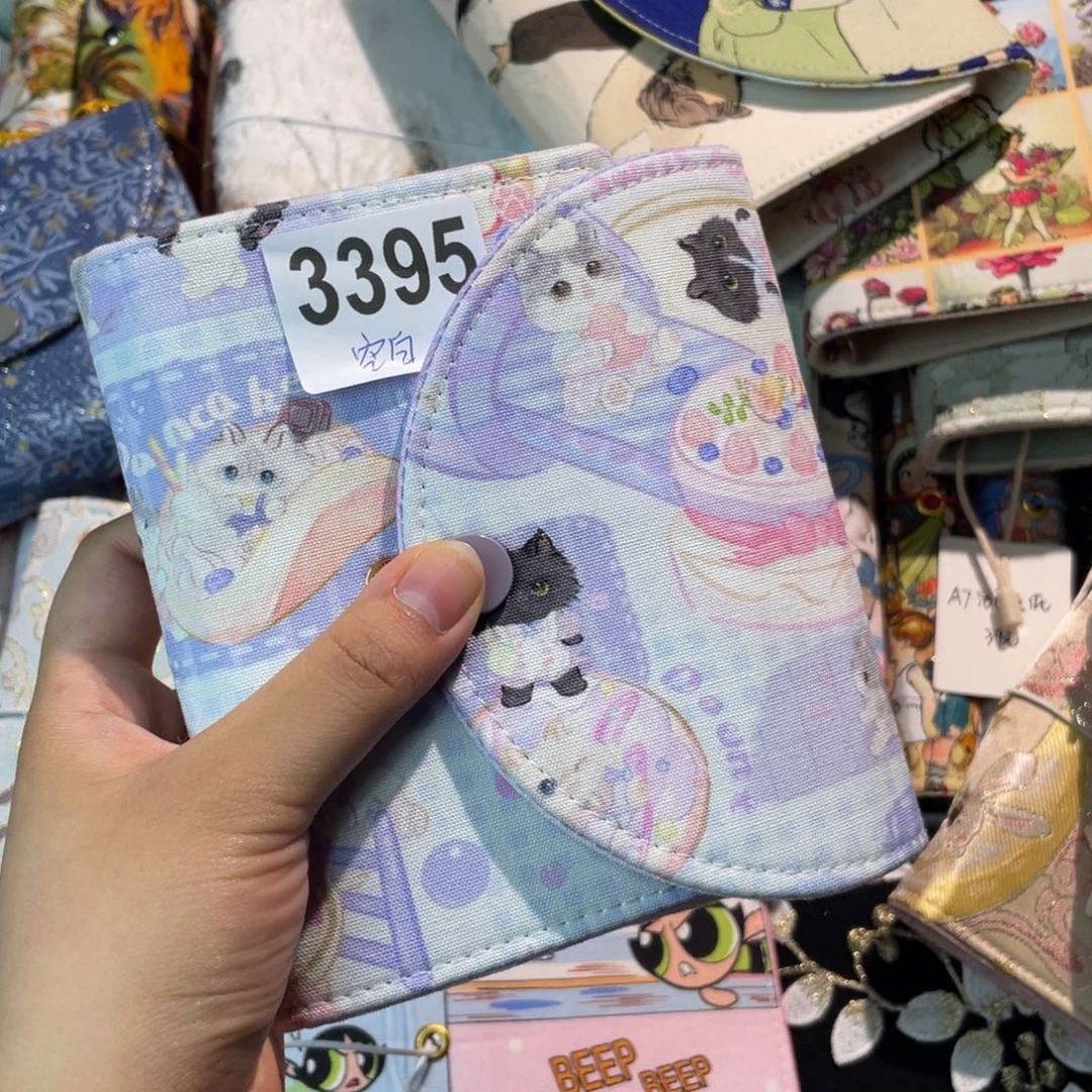 都***雪织绣A7活页带空白纸3395