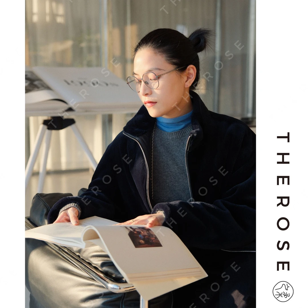 之柔【月影星澜】哥本哈根进口貂绒外套高奢时尚气质女士上衣