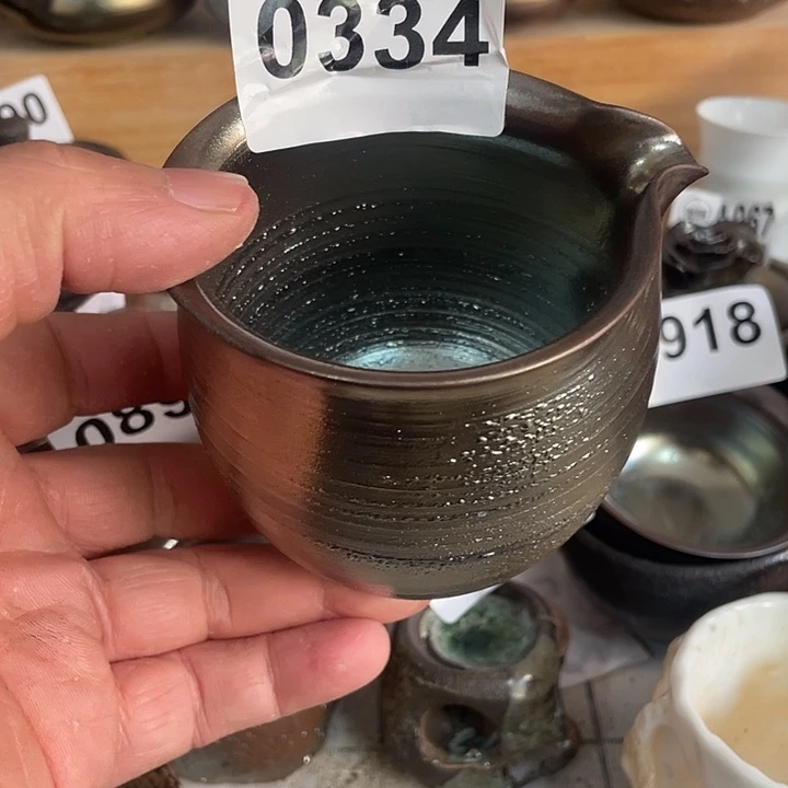 陶杯子柴烧纯手工334