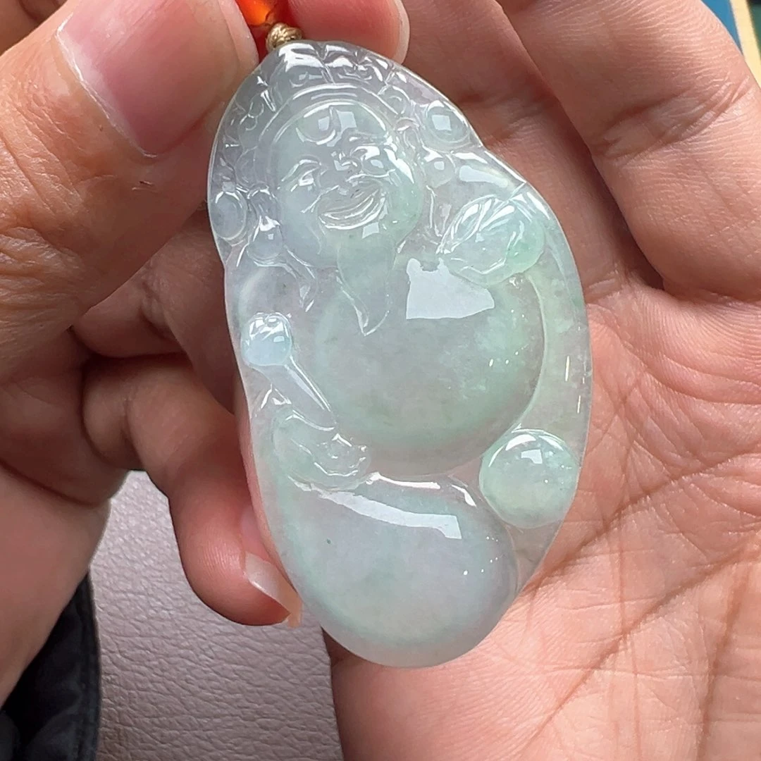 翡翠颈饰未镶嵌457888899