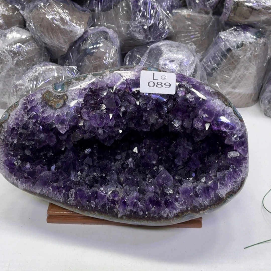 未镶嵌水晶摆件天然紫水晶