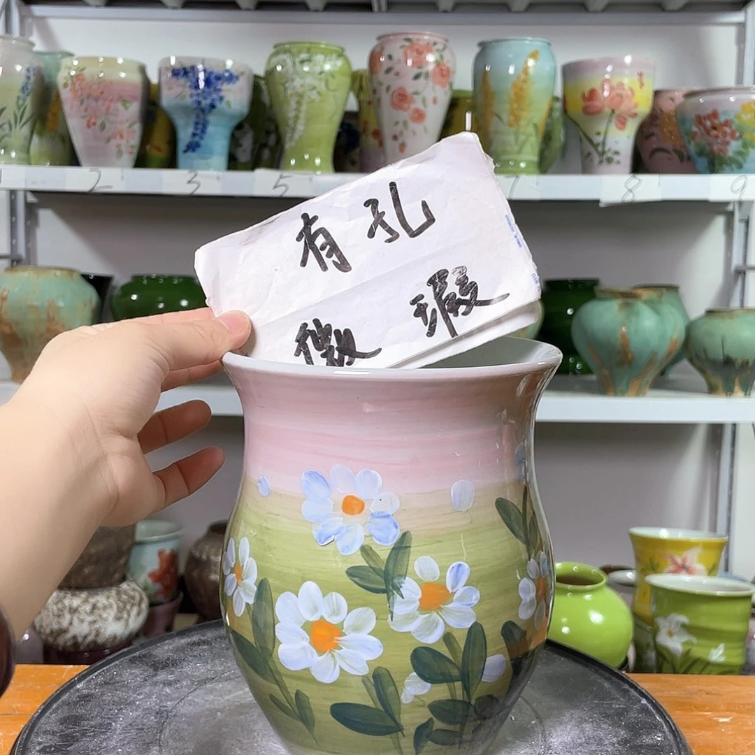 景德镇陶瓷花盆花器暇256