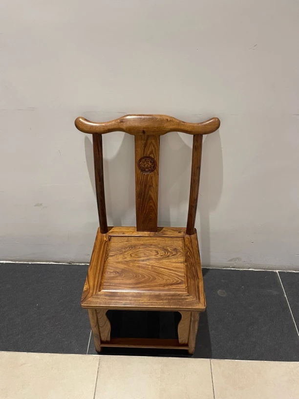 螺穗木俗称（檀香木）小官帽椅家用