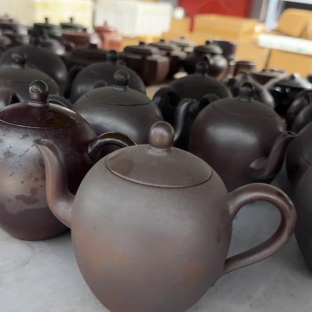 茶壶紫砂民间手艺人全手工制作