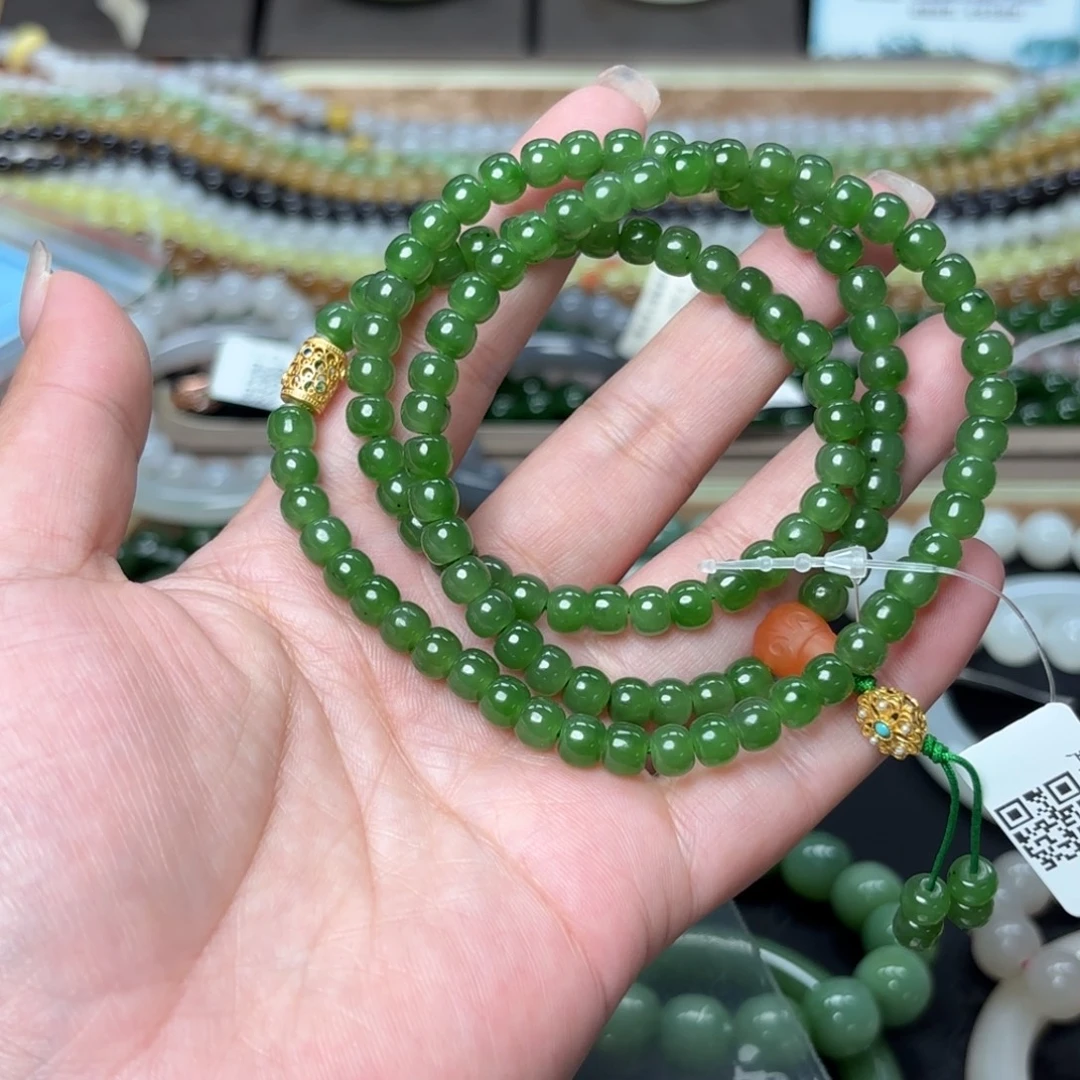 未镶嵌手串和田玉