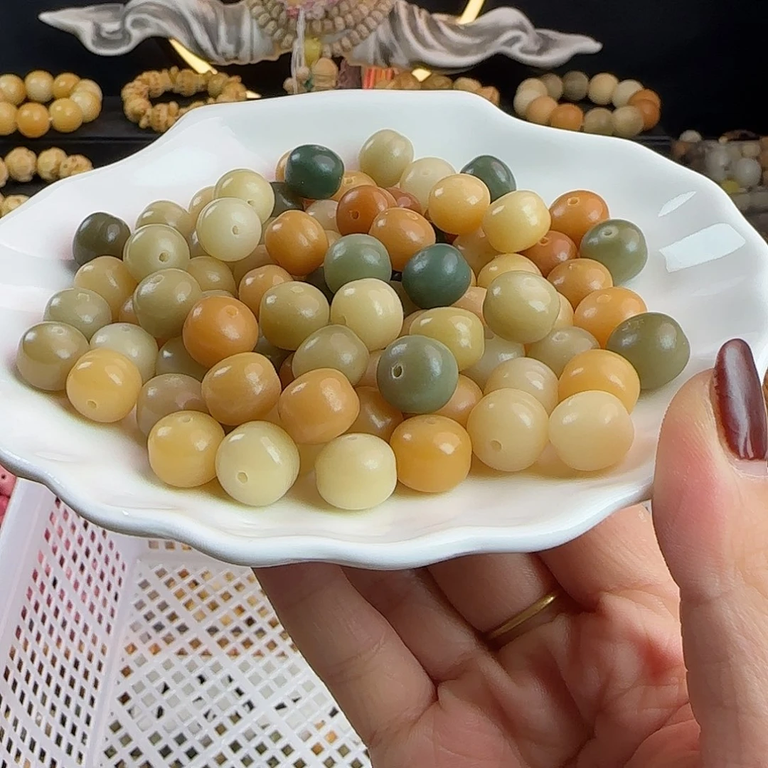 手串菩提根/象牙果卡12原生态蛋宝珠100卡牌➕20备珠