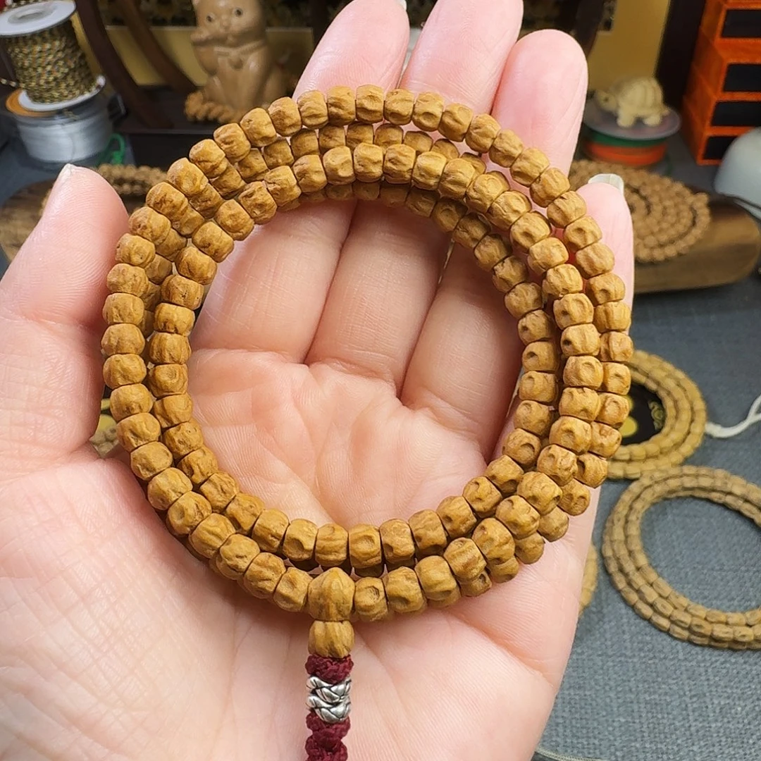 柏香籽/百香籽吊坠热振直切精工方块顺鬼眼