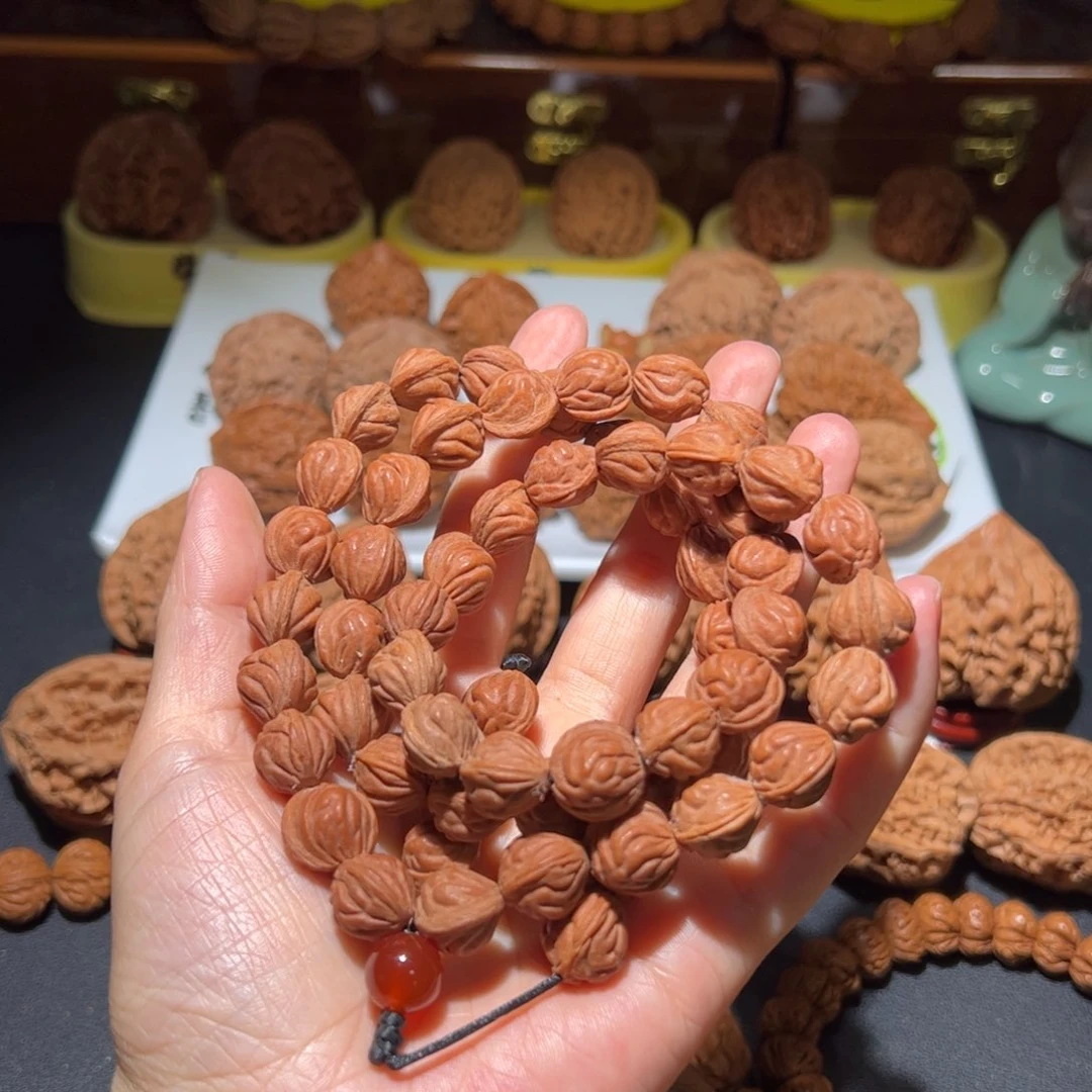 文玩核桃把件麻*麻桃核