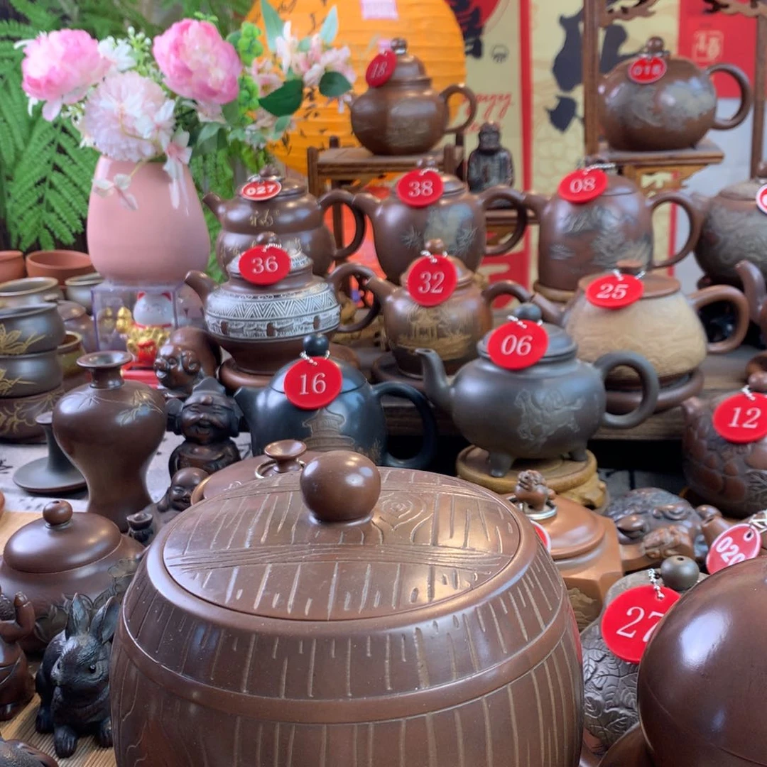 荣*姐坭兴陶手工茶业罐