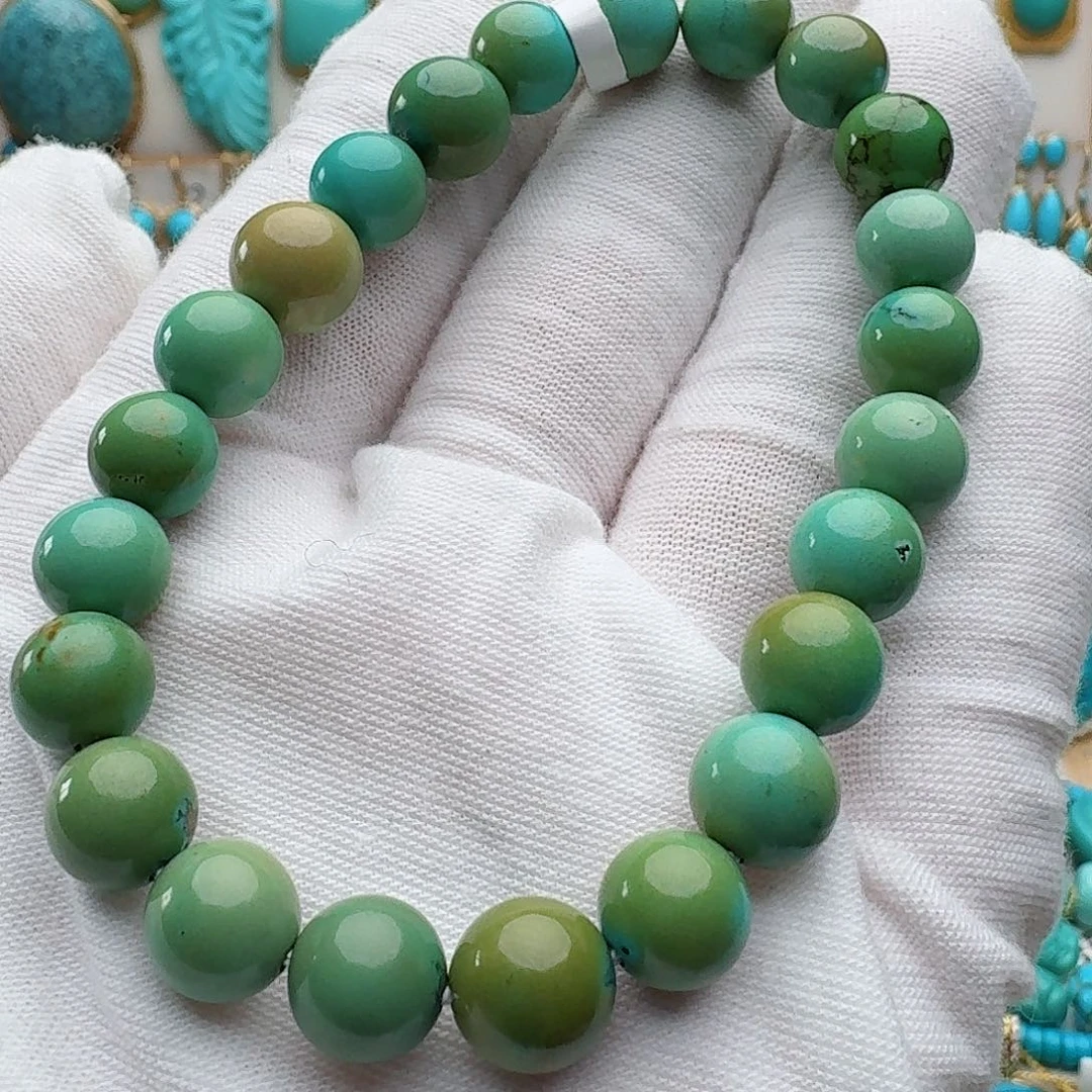 绿松石未镶嵌手串