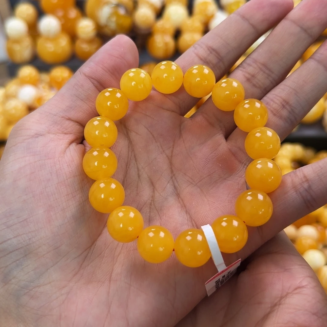 琥珀未镶嵌珠宝奇石13mm同料