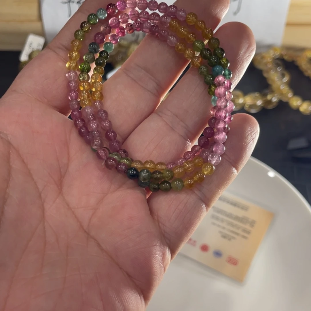 手链未镶嵌碧玺c907碧玺