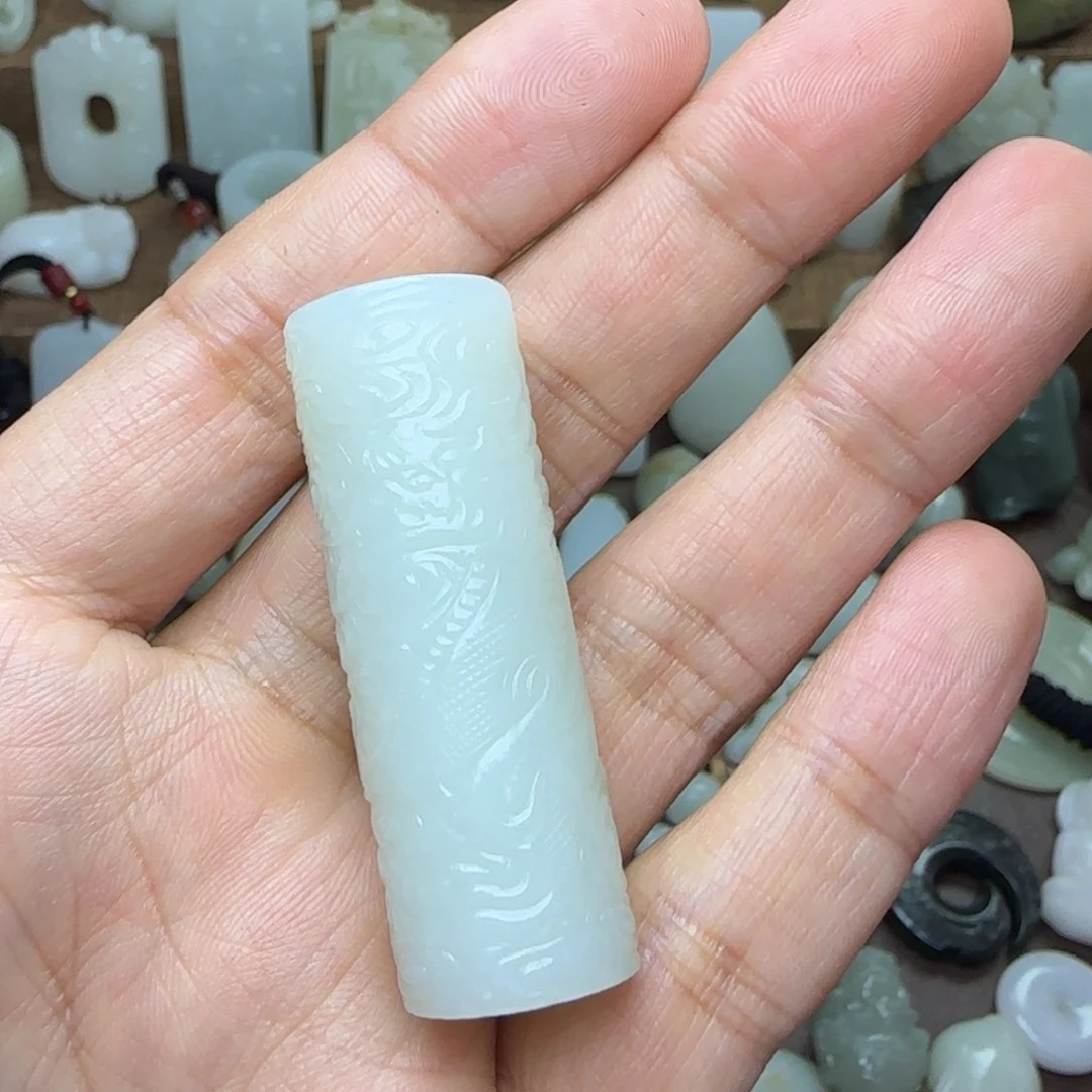 和田玉挂件未镶嵌