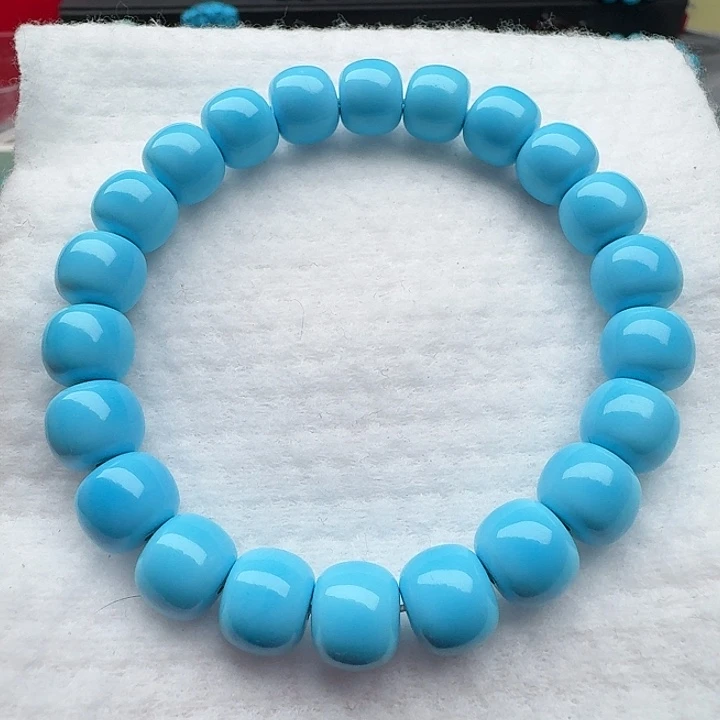 尺寸：10/8➕蓝老型珠手串