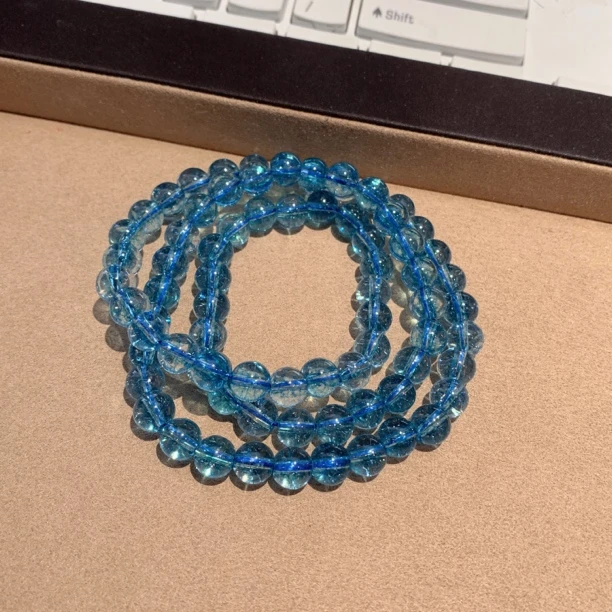 A683 卡8三圈蓝水手串[多样性发一]