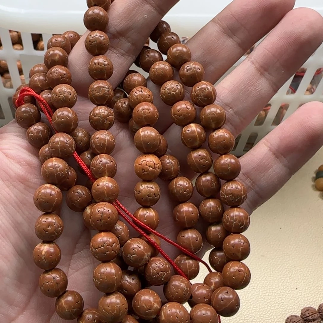 白玉菩提吊坠白色137