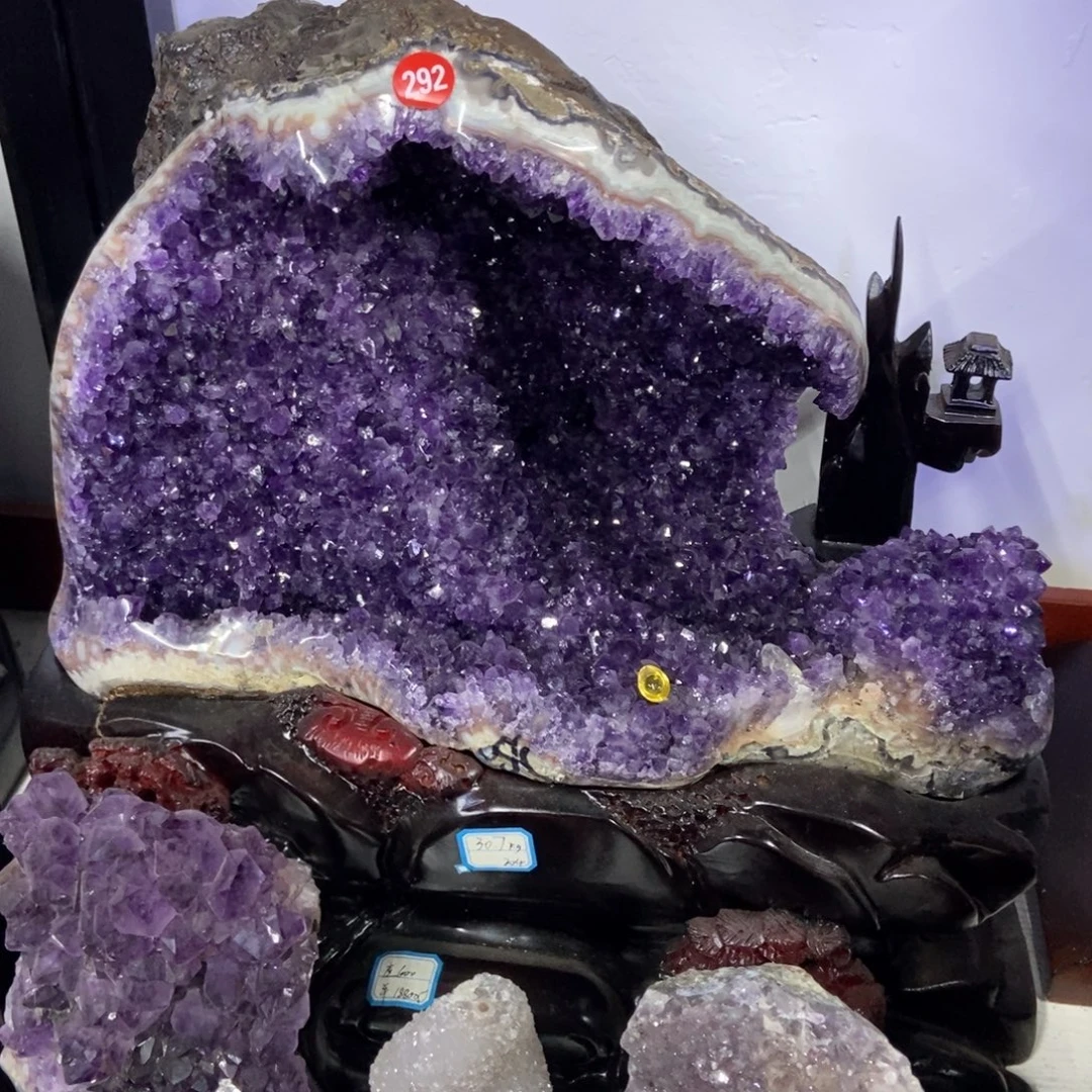 紫晶大型摆件（非配饰）未镶嵌琪