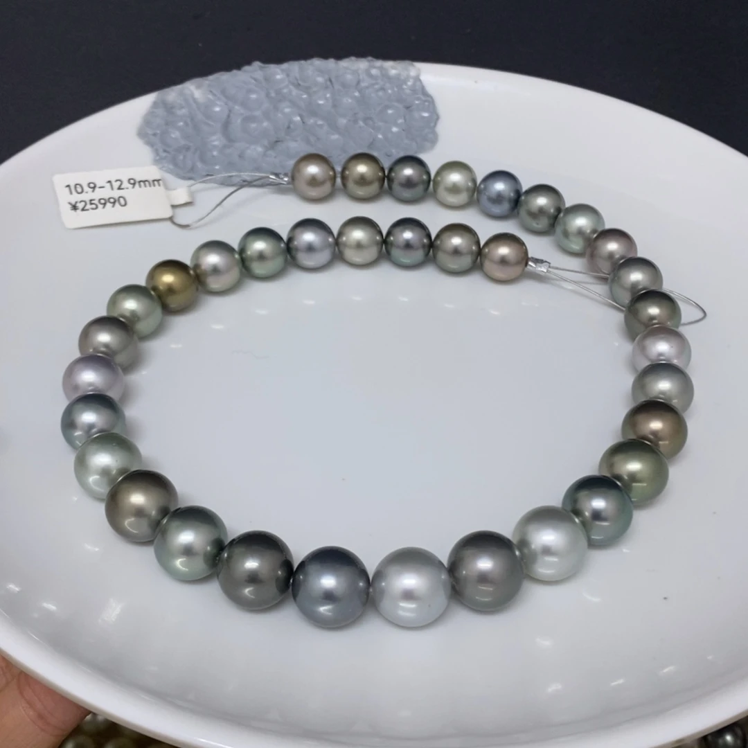 未镶嵌颈饰海水珍珠诶**呀大溪地项链10.9-12.9刘