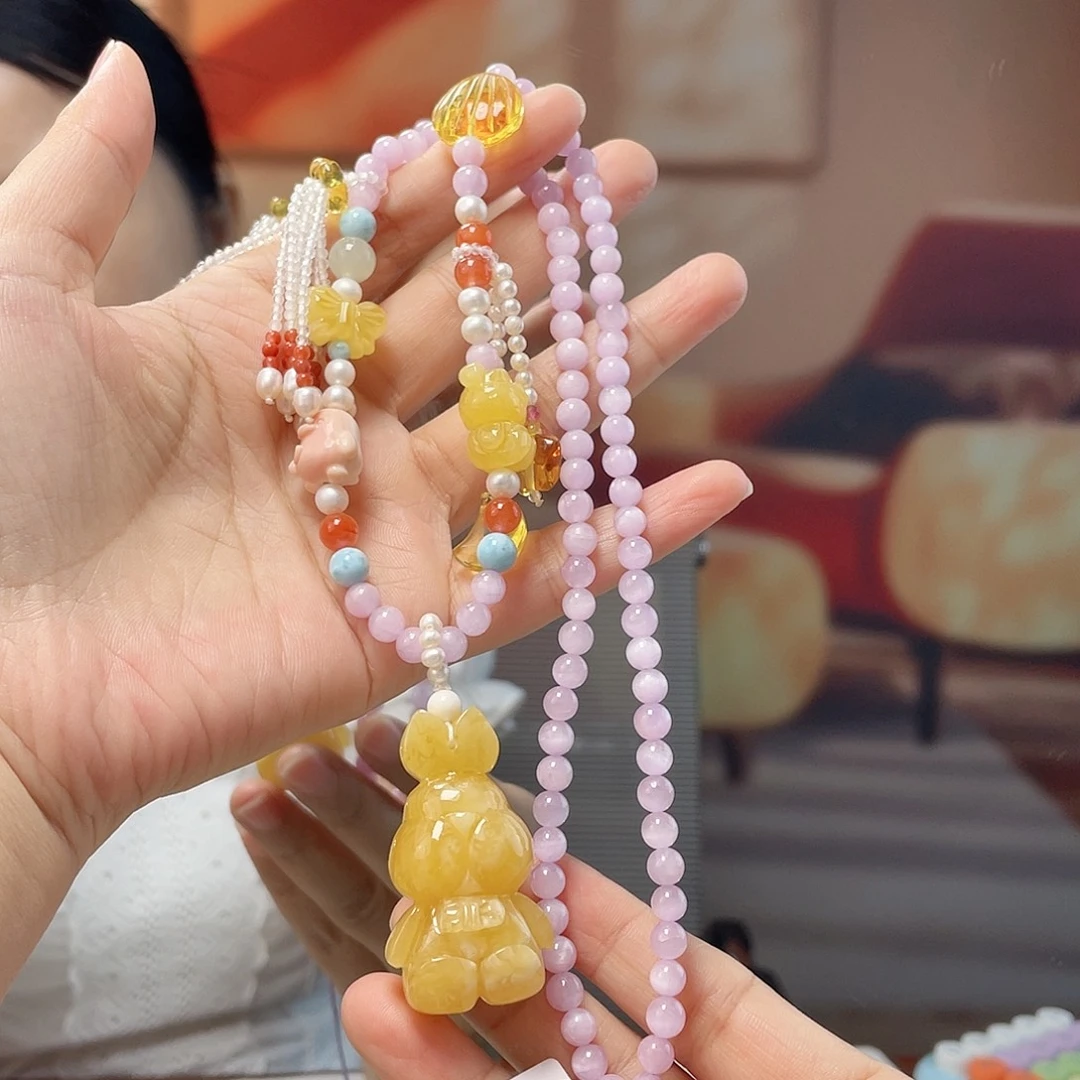 蜜蜡未镶嵌裸石蜜蜡吊坠