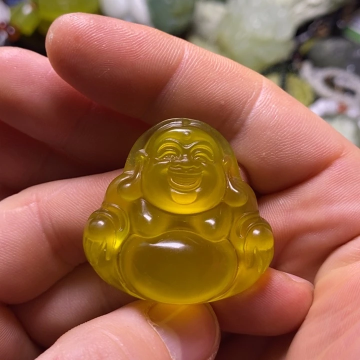 岫玉未镶嵌岫玉颈饰