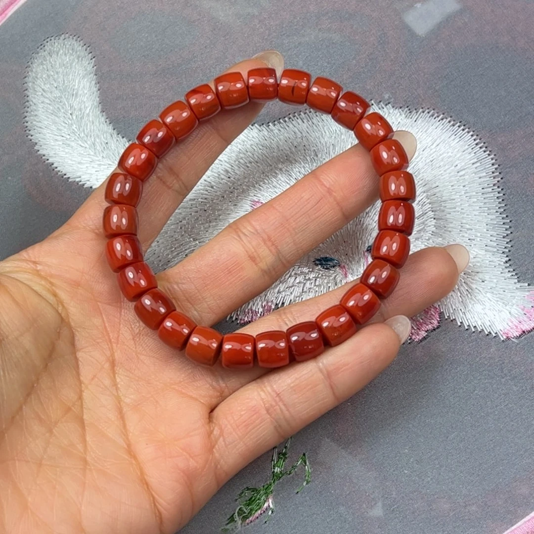 南红玛瑙未镶嵌手串