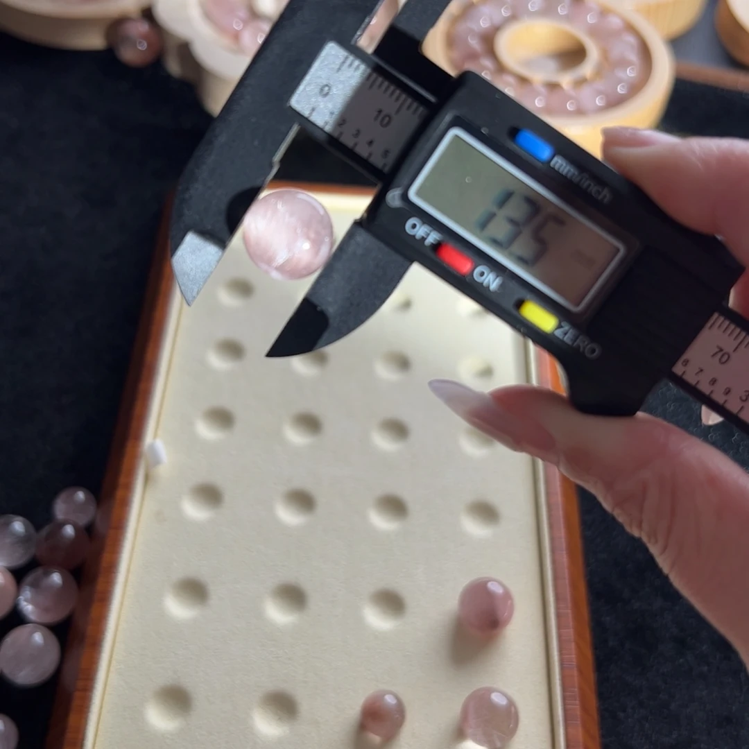 不***.未镶嵌手链水晶13.5m定制通孔不退不换