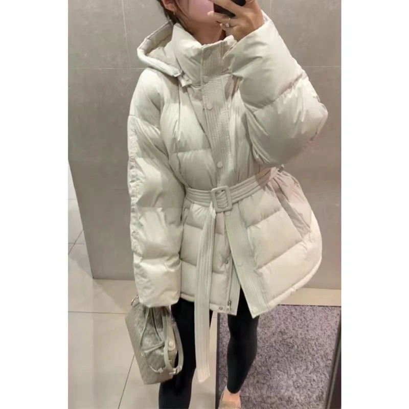 霍梦雪  羽绒服 A  杏色 83007