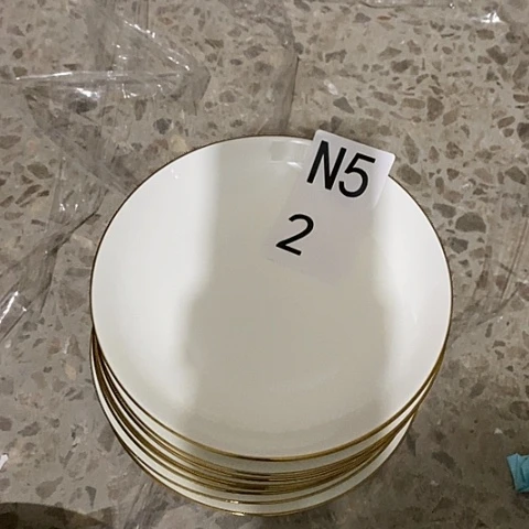 瓷九个骨碟六寸n52