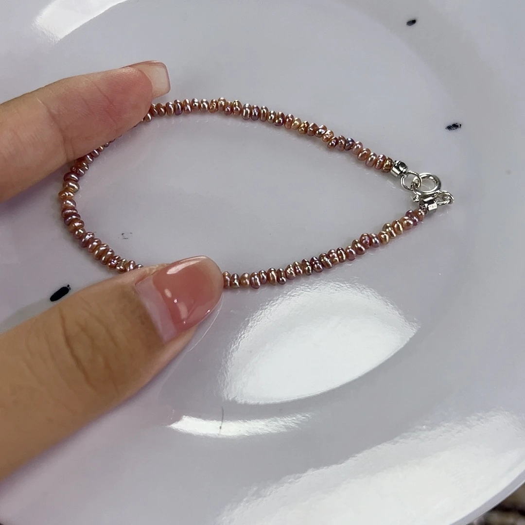 淡水珍珠手绳钛钢