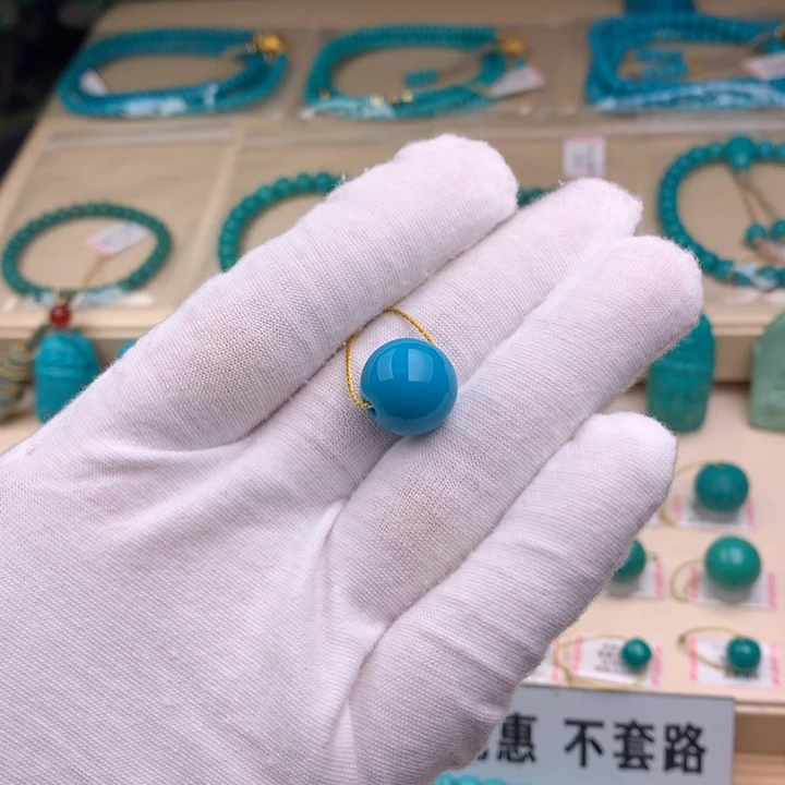 未镶嵌绿松石珠宝奇石14