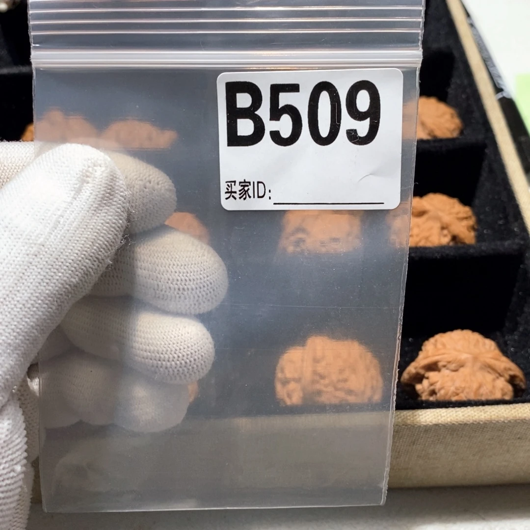 手串文玩核桃B509燕闷40（全）高对