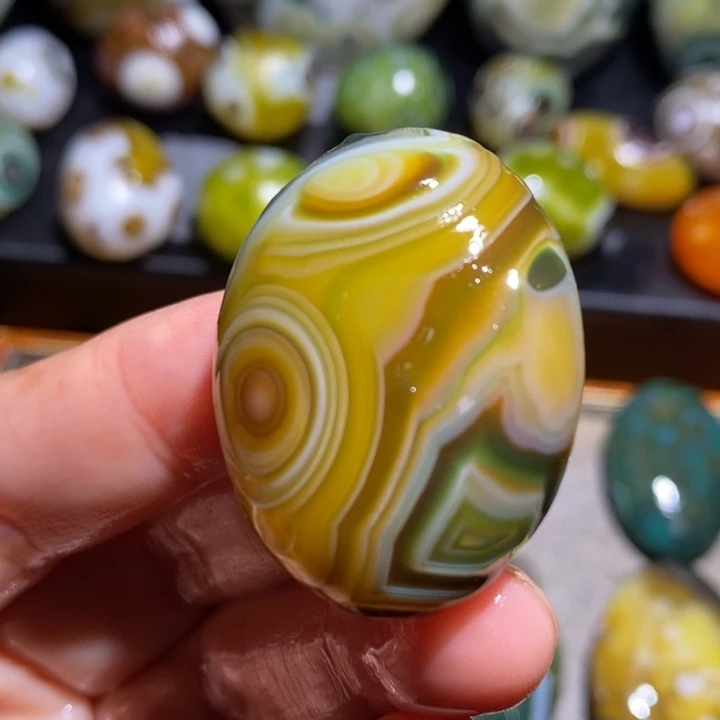 未镶嵌玛瑙/玉髓珠宝半成品102