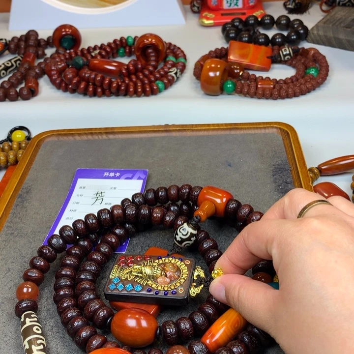 凤眼菩提吊坠周*福脖挂