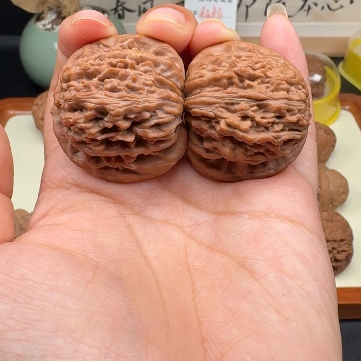 文玩核桃把件全品山西楼38