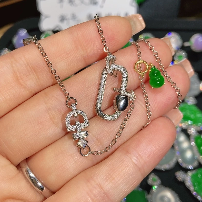 【闪购商品】翡翠颈饰未镶嵌天然翡翠