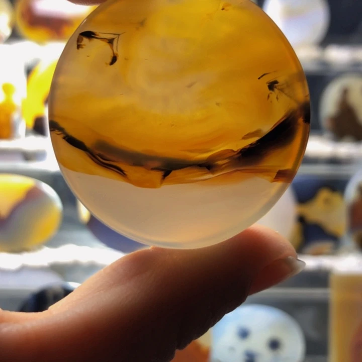 合金玛瑙/玉髓珠宝奇石8