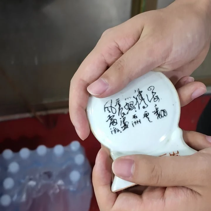 冬**雪景德镇精美陶瓷摆件